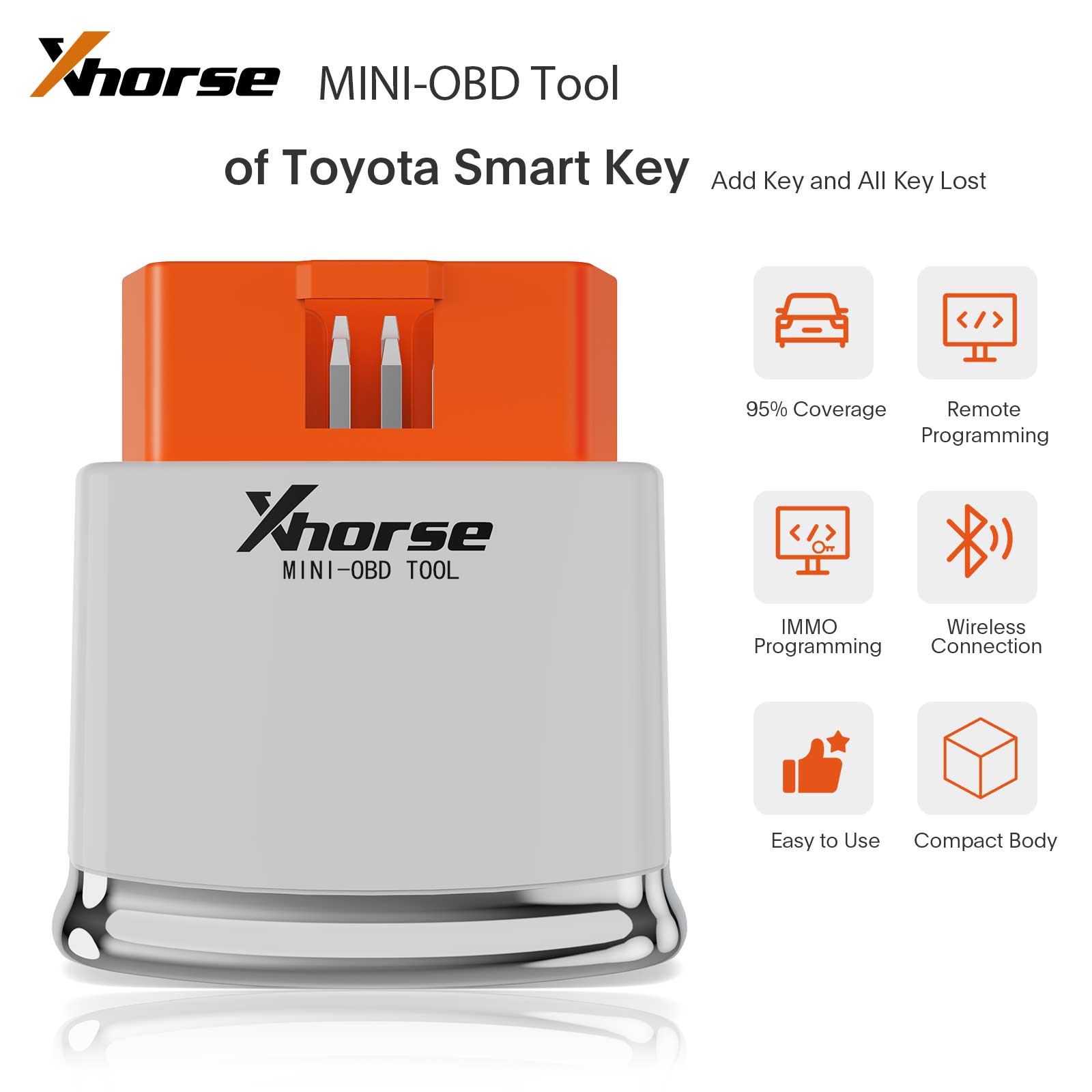Xhorse Mini OBD  Tool functions