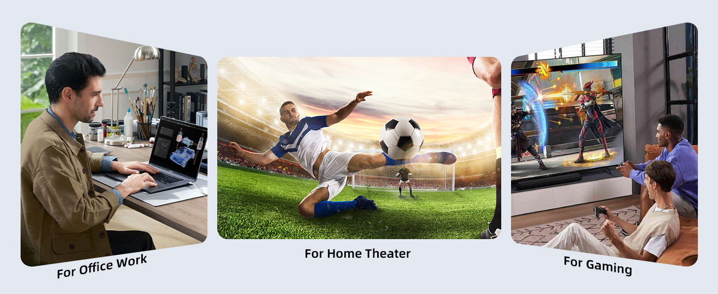 7 in 1 External Blu Ray Drive, Support 100G Disc R/W Portable Blu Ray Player with USB 3.0 Type-C, CD