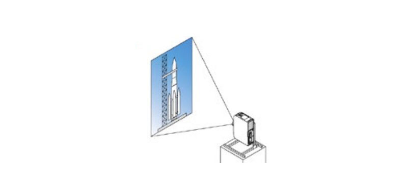 Sharp XP-P721Q-W 7,200 Lumen, 4K UHD, DLP Laser Projector