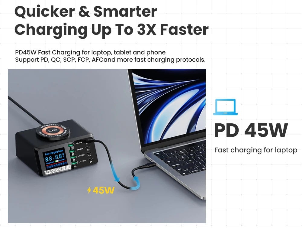 Jansicotek 8 Port Charging Station