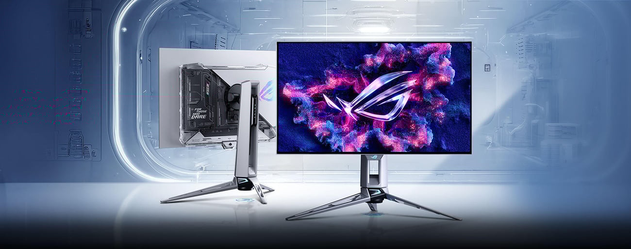 ASUS ROG Swift OLED PG27AQWP-W gaming monitor