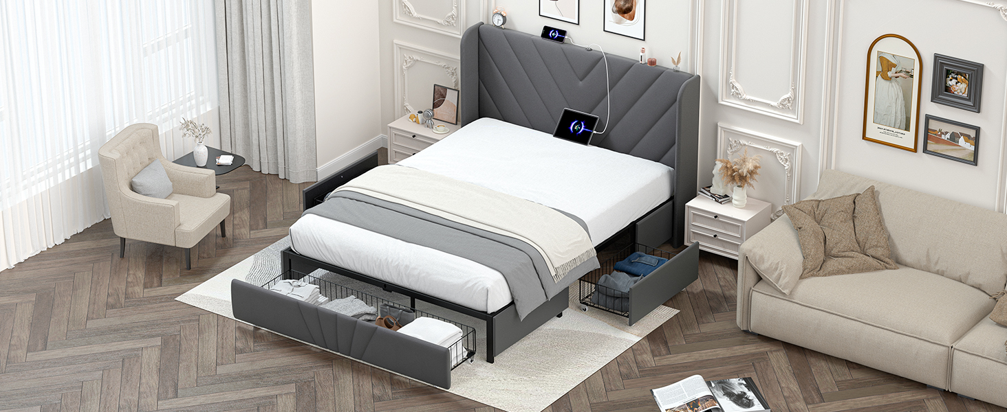GTRACING Bed Frame