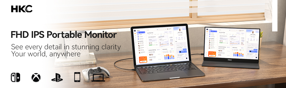 HKC V16 Portable Computer Monitor