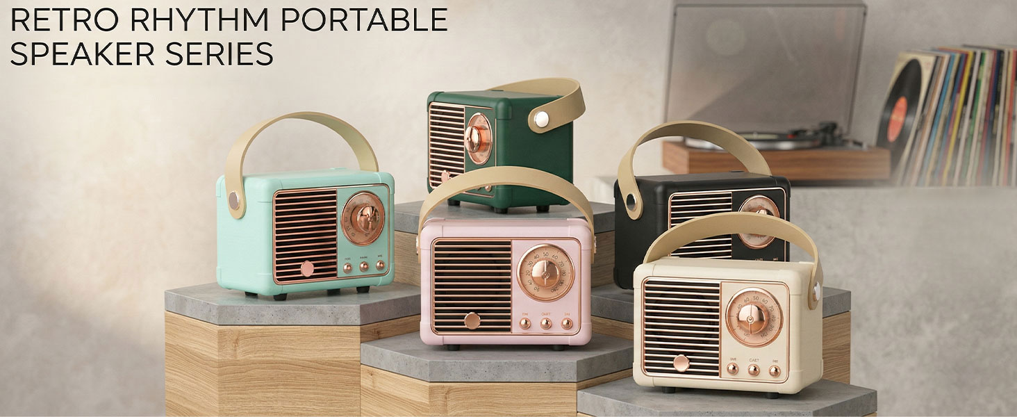 Dosmix Retro Bluetooth Speaker