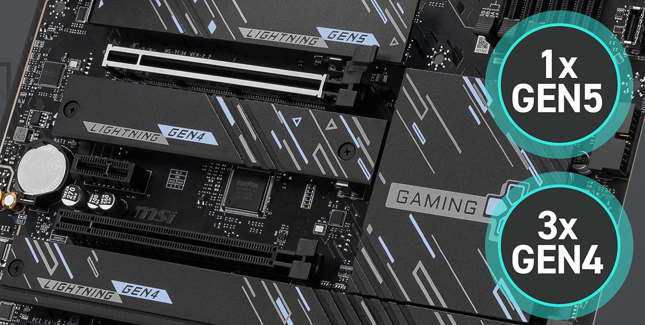 MSI Z890 GAMING PLUS WIFI6E Motherboard