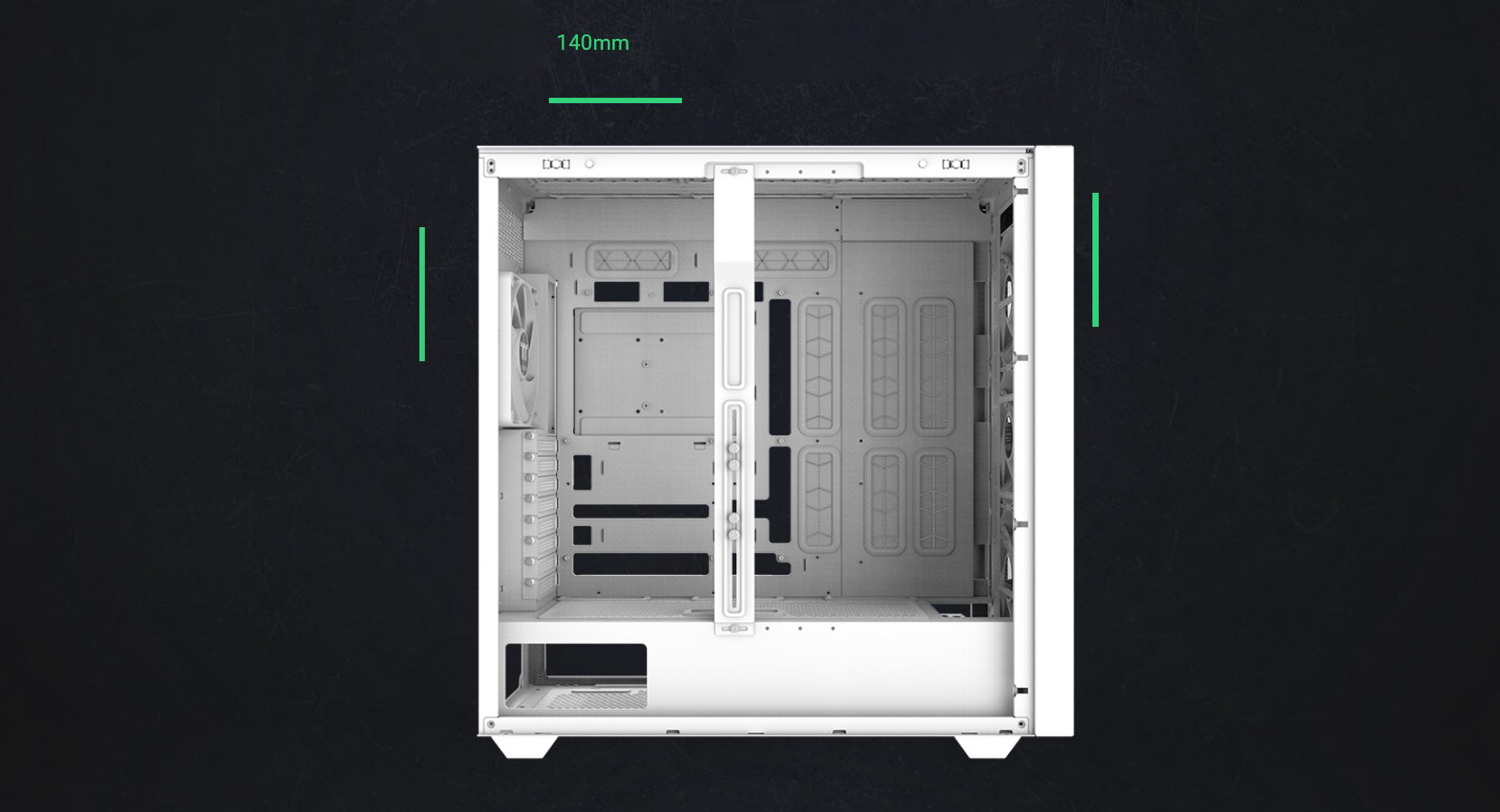 Thermaltake AX500 Snow TG Full Tower Case