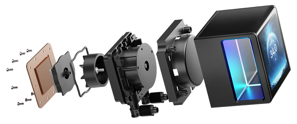 GAMDIAS CHIONE P5-360 Liquid CPU Cooler