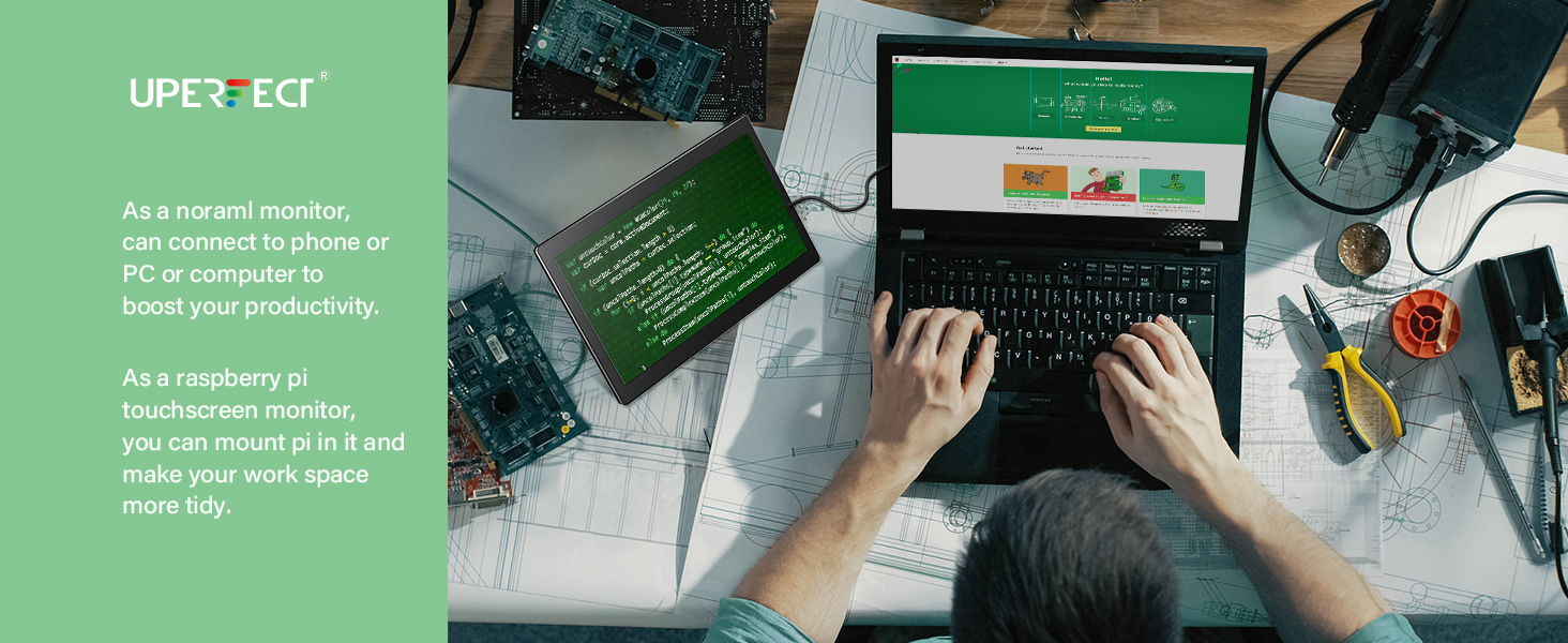 Raspberry Pi Monitor3 in 1 Machine