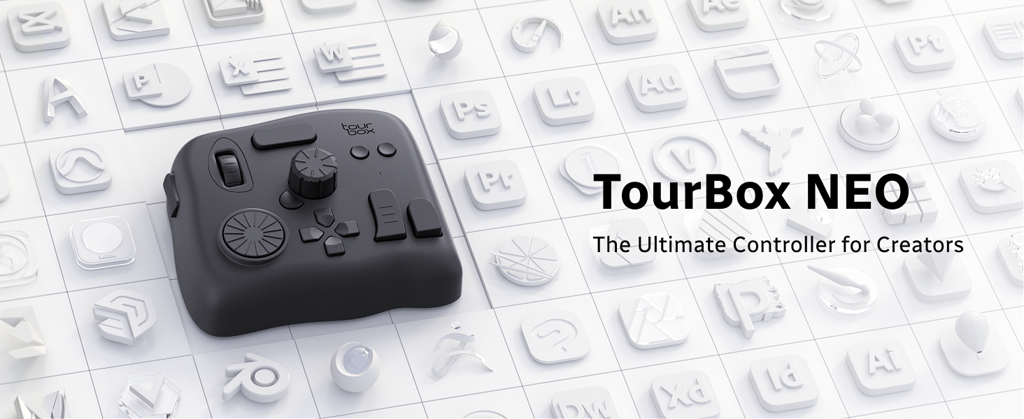 TourBox NEO - The Advanced Editing Controller for Digital Drawing