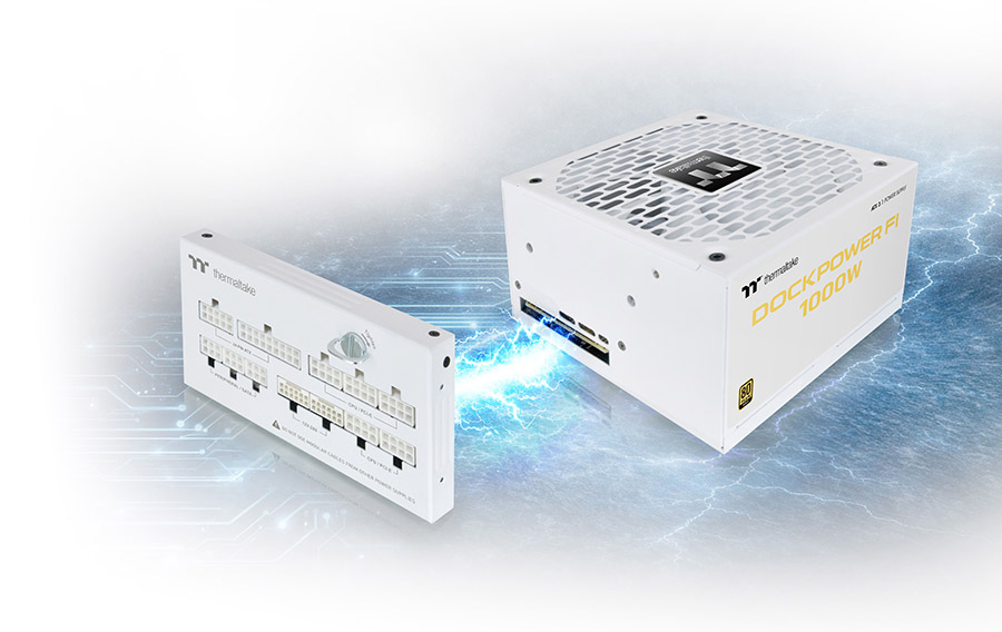 Thermaltake Dockpower FI Snow 1000W Power Supply