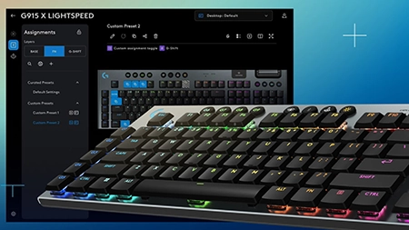 Logitech G915 X LIGHTSPEED Full-size Wireless Mechanical Gaming Keyboard