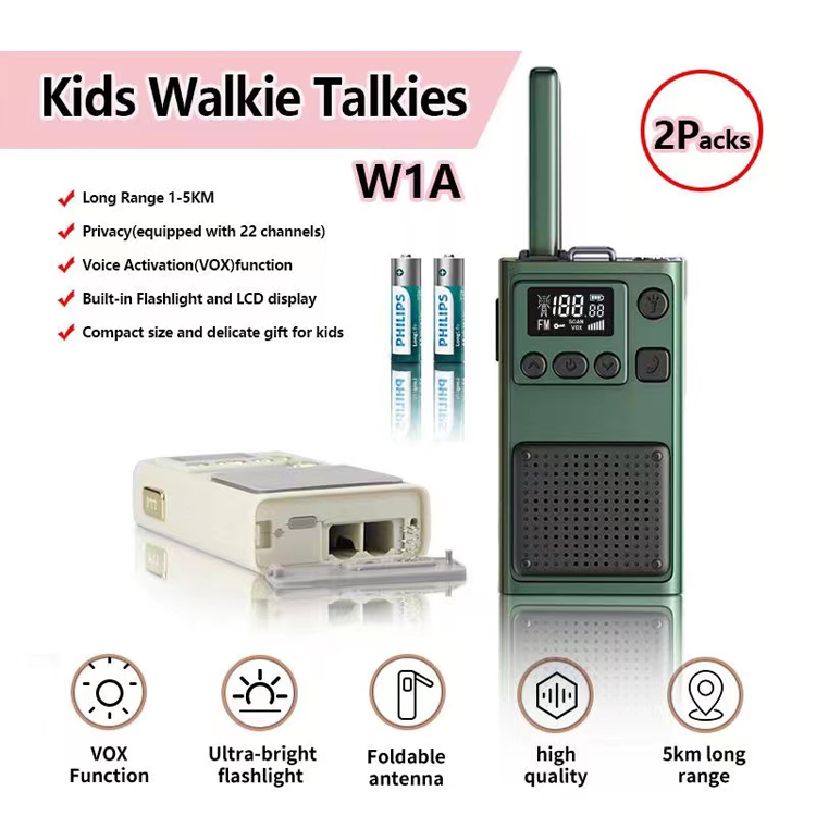 W1A walkie talkie