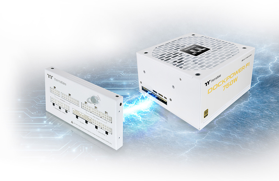 Thermaltake Dockpower FI Snow 1200W Power Supply