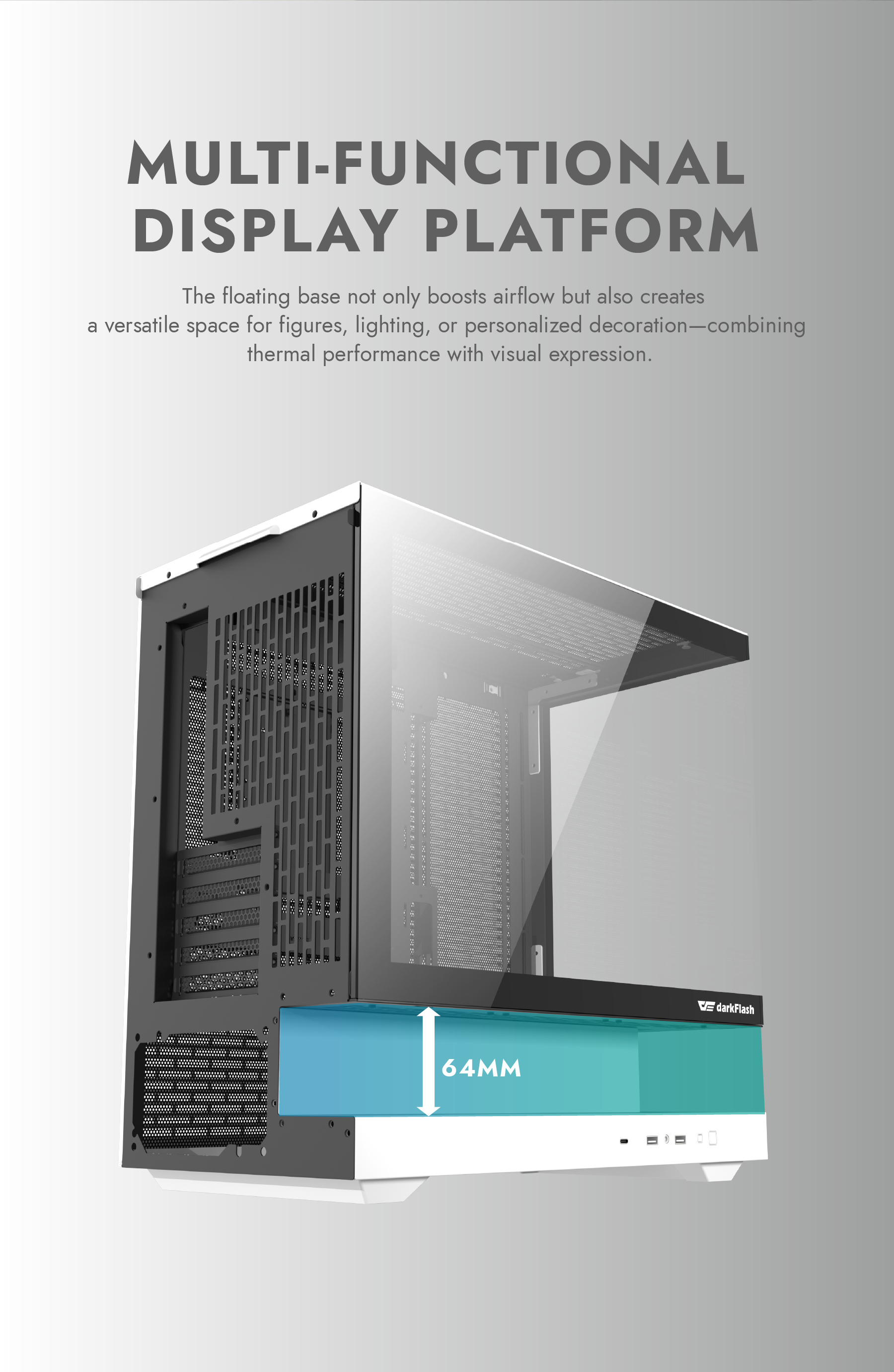 FLOATRON F1 M-ATX PC Case