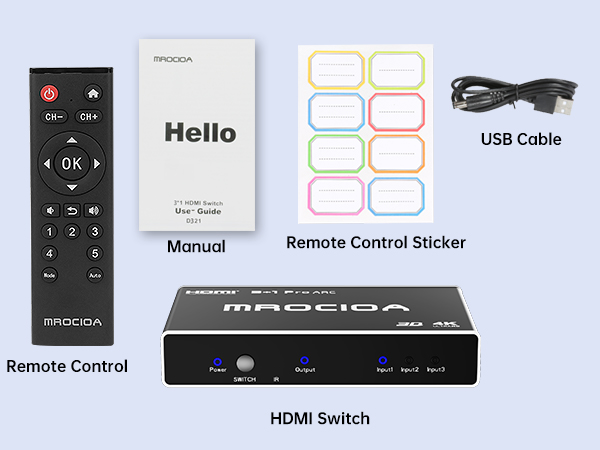 hdmi switch 4k@60hz