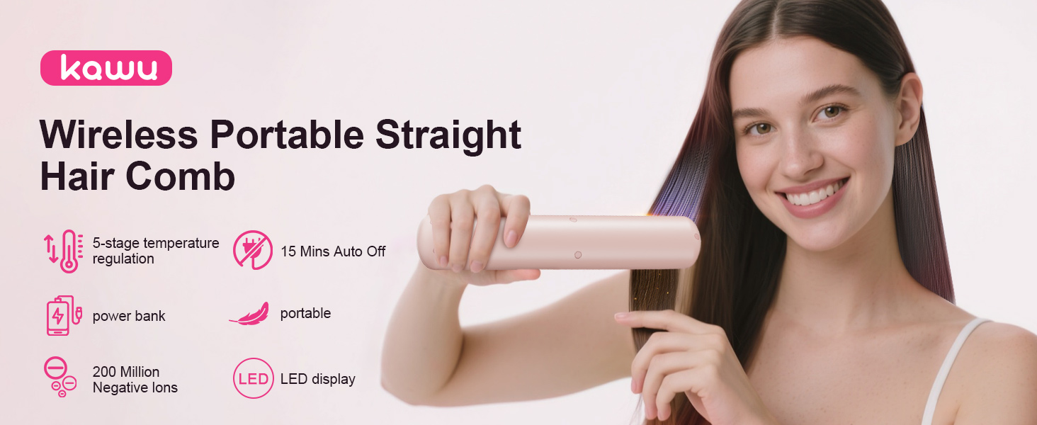 Six Advantages of Wireless Portable Hair Straightener