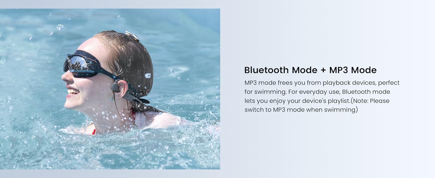 NANK Runner Diver2 Pro Open-Ear Sport Wireless Bluetooth Swimming Headphones