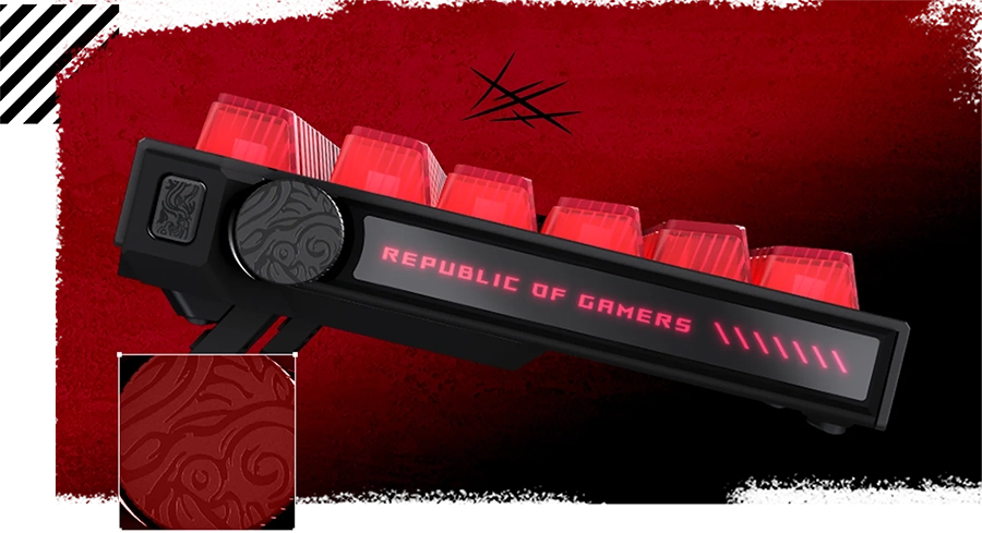 ASUS ROG Strix Morph 96 Wireless Phantom Blade Zero Edition Mechanical Gaming Keyboard