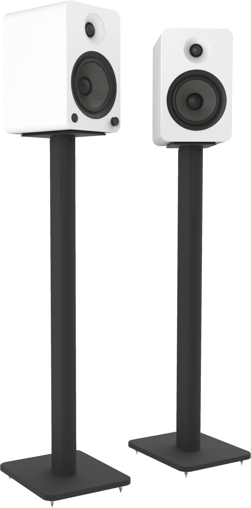 Kanto YU6 Powered Bookshelf Speakers - Matte White