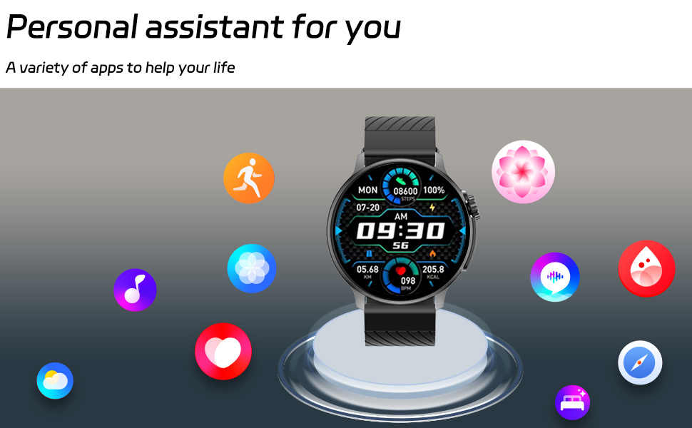 Smart watch built-in Multi-functions
