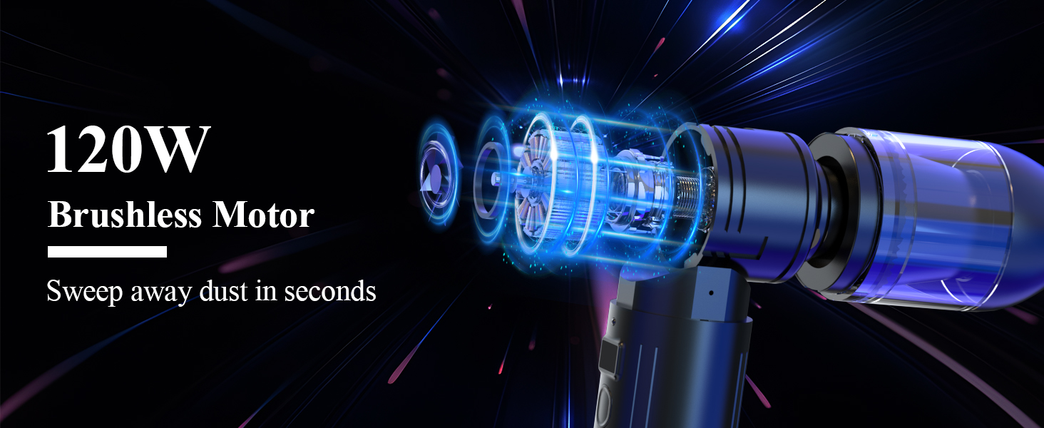 120W brushless motor