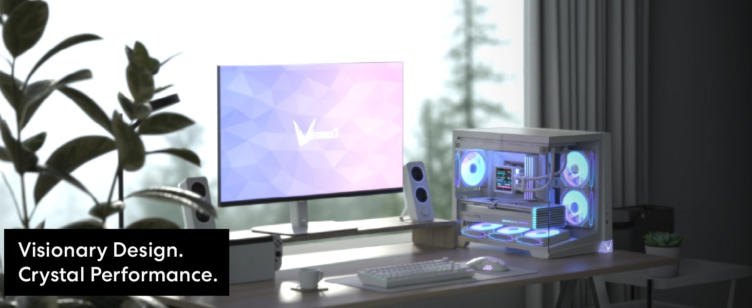 Formula V Line Crystal Z4M Plus Mid-Tower PC Case