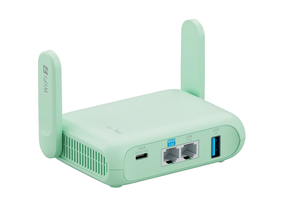 GL.iNet GL-MT3600BE (Beryl 7) Portable Travel Router
