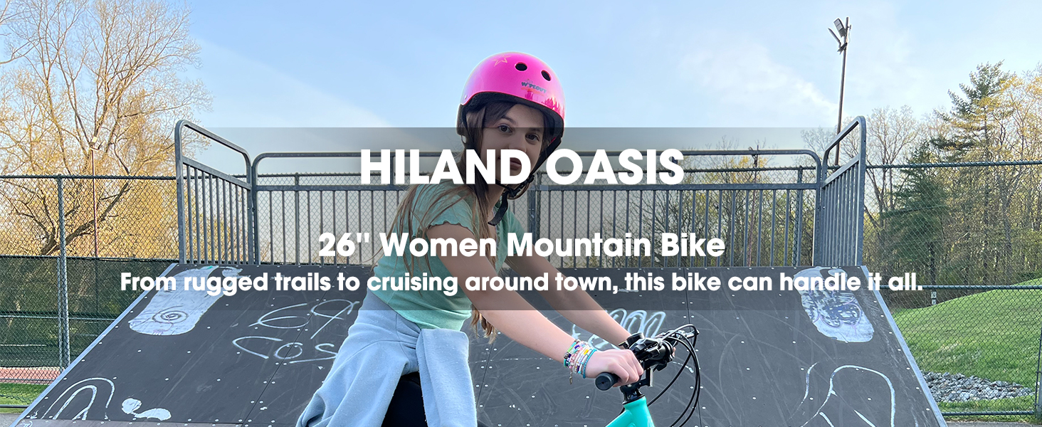 hiland 26 inch mountain bike women
