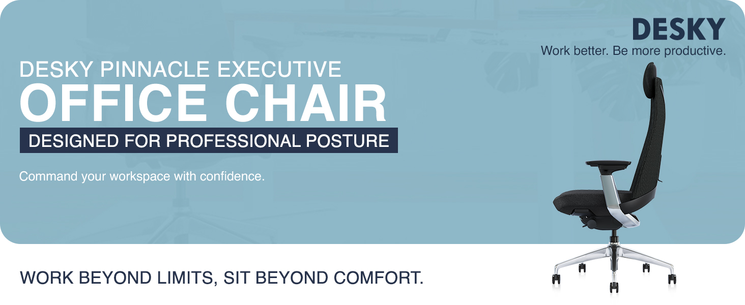 executive leather office chair, modern high-back desk chair, premium boardroom seating