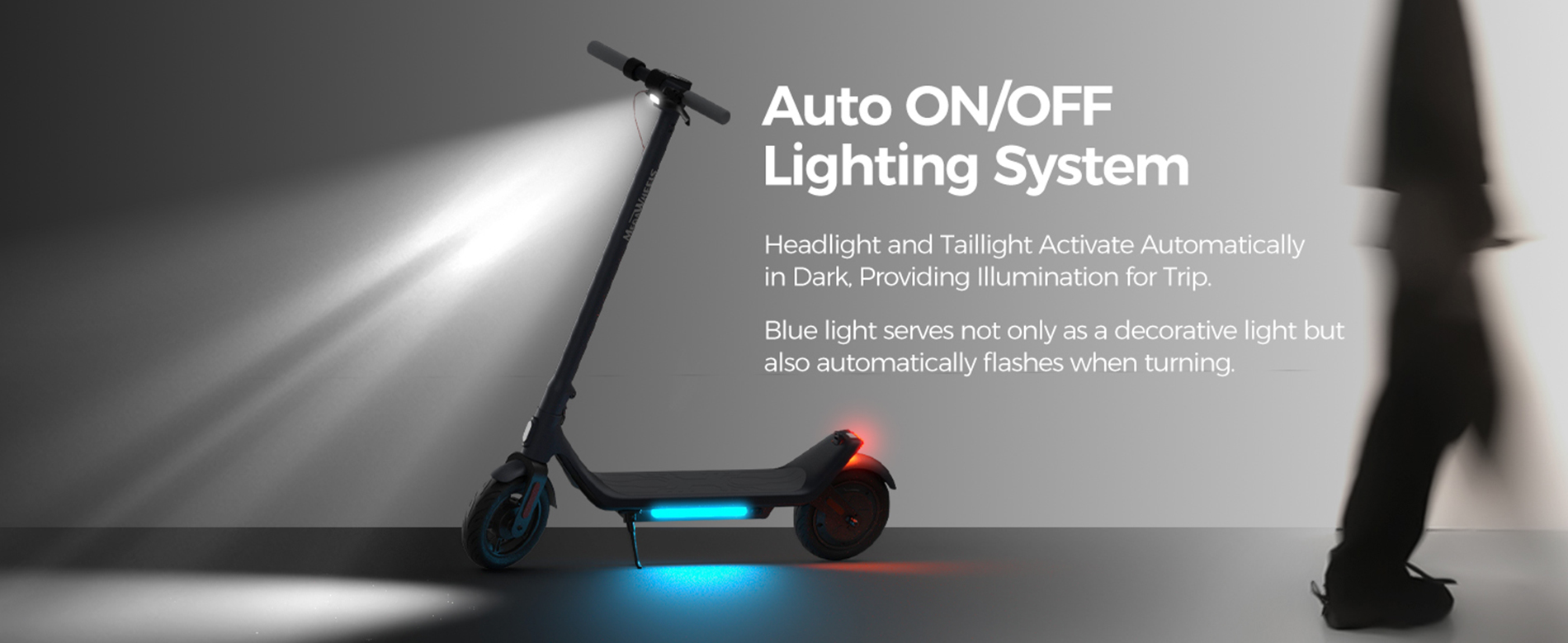 Megawheels A6L MAX electric scooter