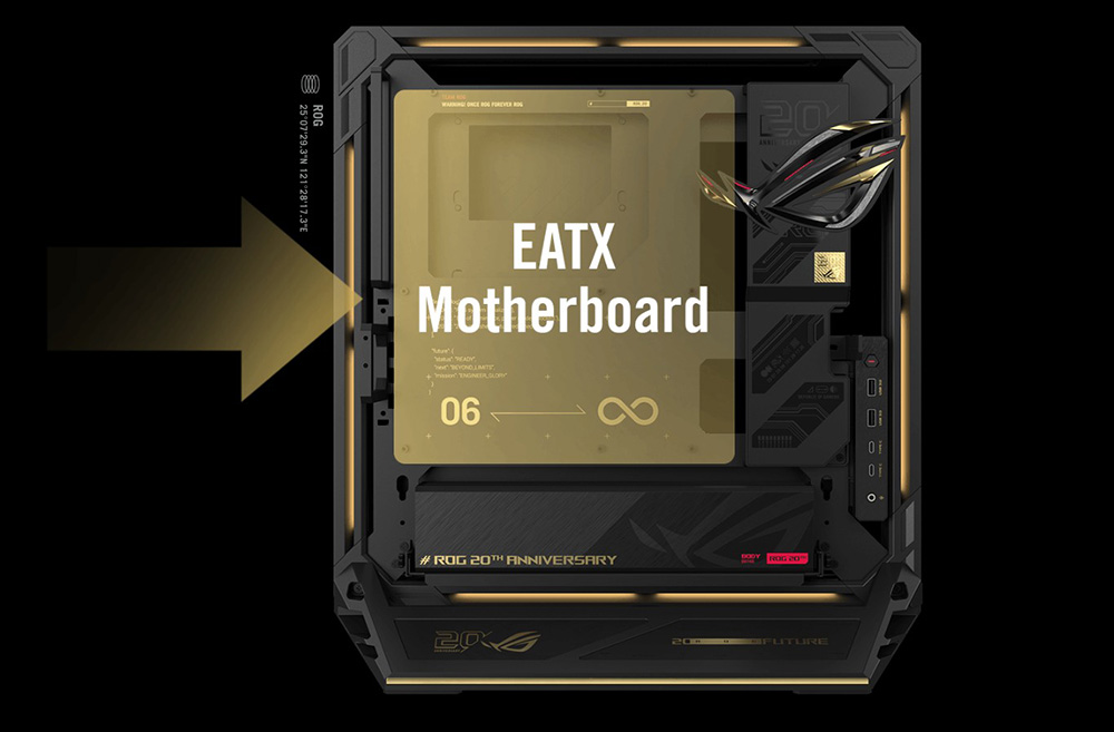 ASUS ROG GR20 Edition 20 Open-Frame PC Gaming Case