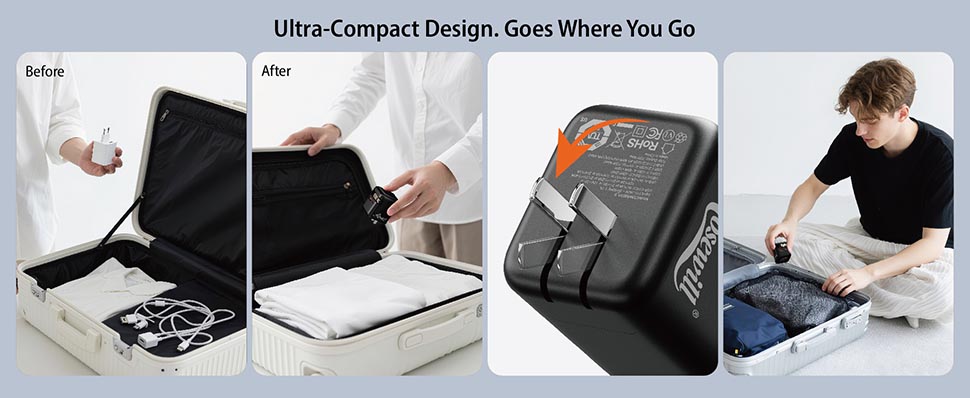 Ultra-Compact Design. Goes Where You Go