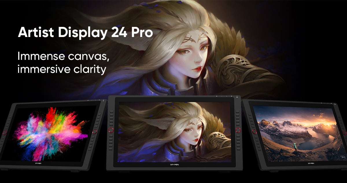 Artist 24 Pro 2K Pen Display Tablet