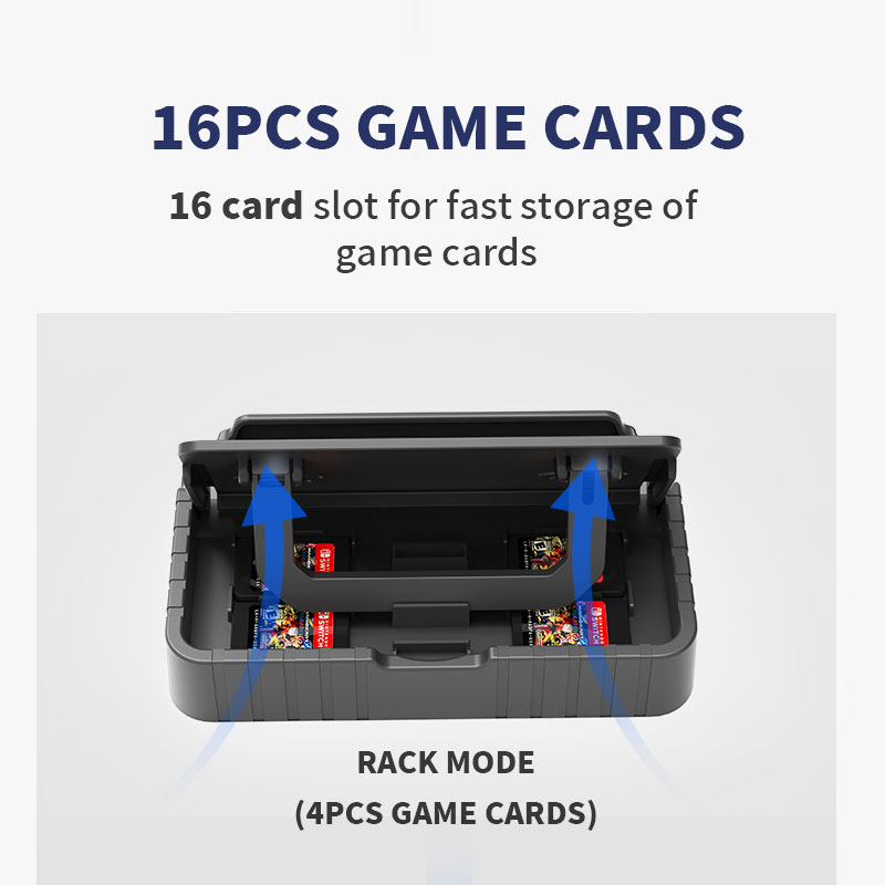 the holder base can storage 16pcs cards on the back and bottom