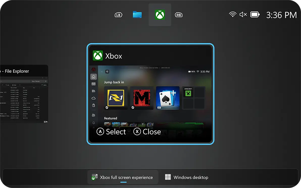 MSI CLAW 8 EX AI+ CG3EM Gaming Handheld