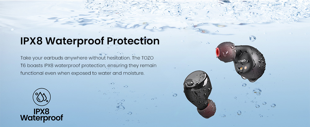 IPX8 Waterproof