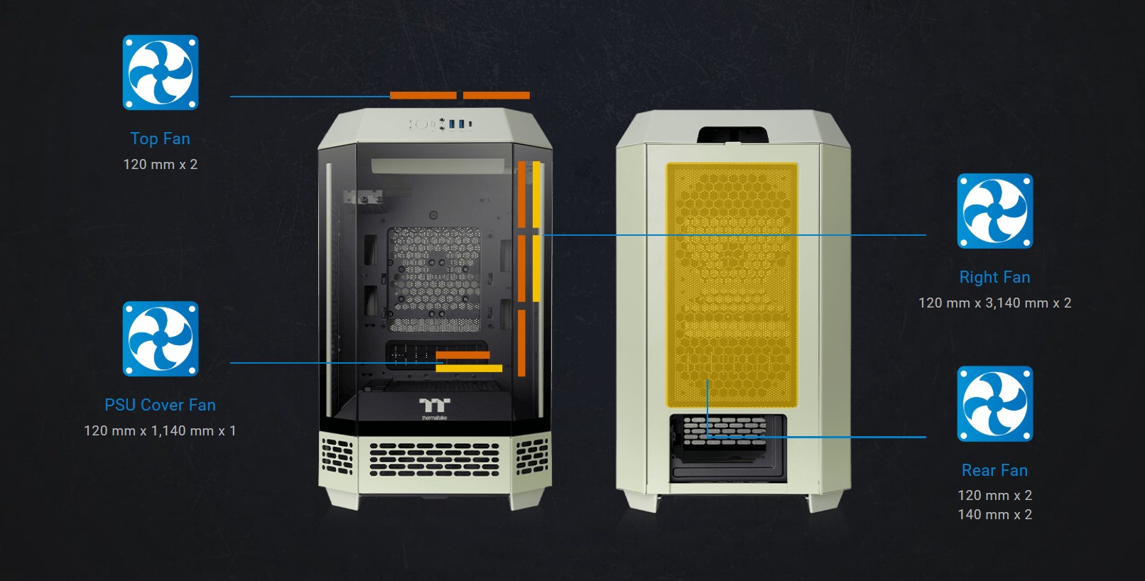 Thermaltake Tower 250 Mini-ITX Mini Tower Case