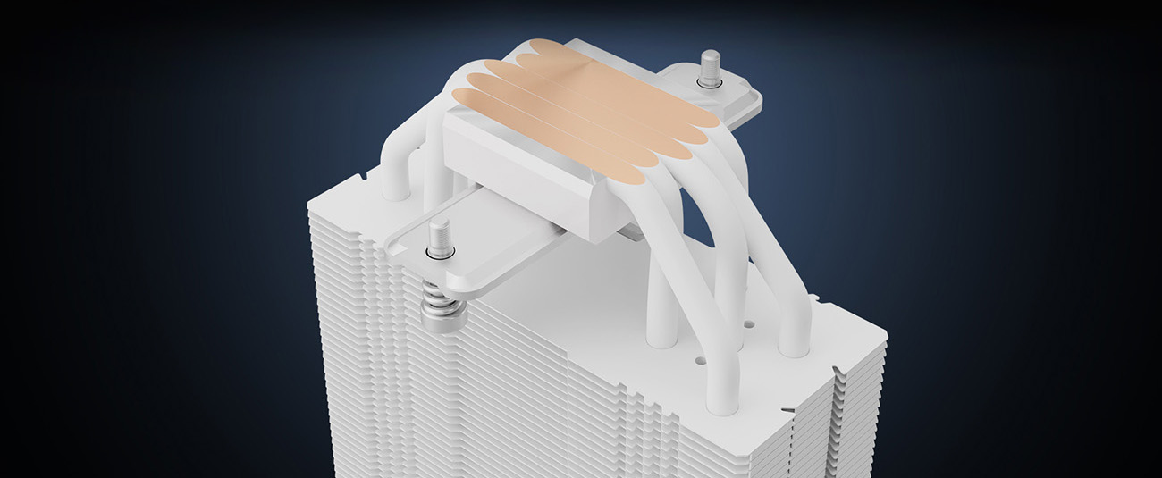 Gamdias BOREAS M2-510WH 120mm Hydraulic CPU Air Cooler
