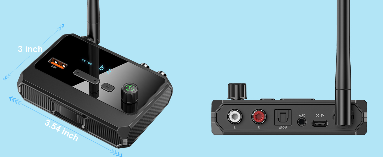 Long press the power button to turn the Bluetooth receiver off, the volume settings will be saved.