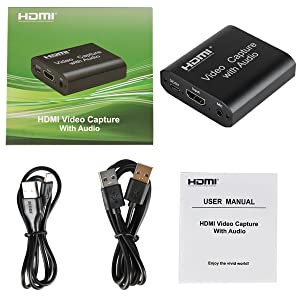 DIGITNOW! HDMI to USB 2.0 Video Recording Card, Practical Compact Game  Capture Card Grabber for Live Broadcasts, Conference Rooms, Video Recording