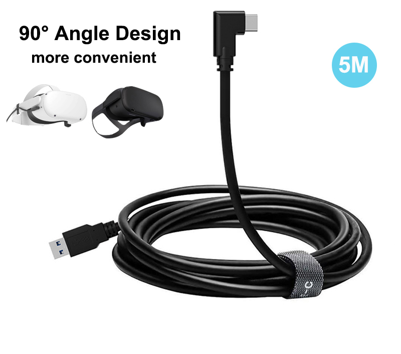 Oculus Quest Link Cable, for Oculus Quest 2, Quest 1 Link Cable, 5Gbps High Speed Data Transfer & Fast Charging Cable for Oculus VR Headset Gaming PC Fast Charge