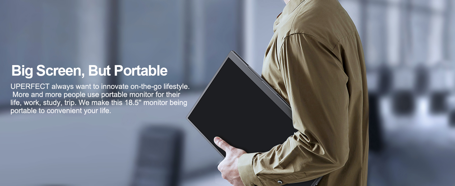 Ultra-thin Portable Display Lightweight Monitors Ultra Slim Monitor Travel Monitors
