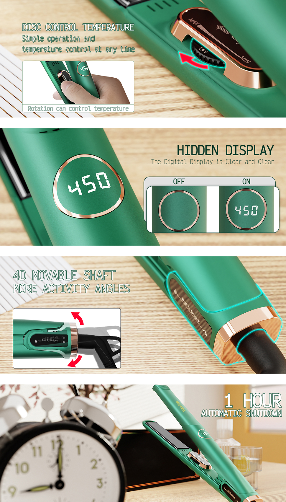 hia straightener details