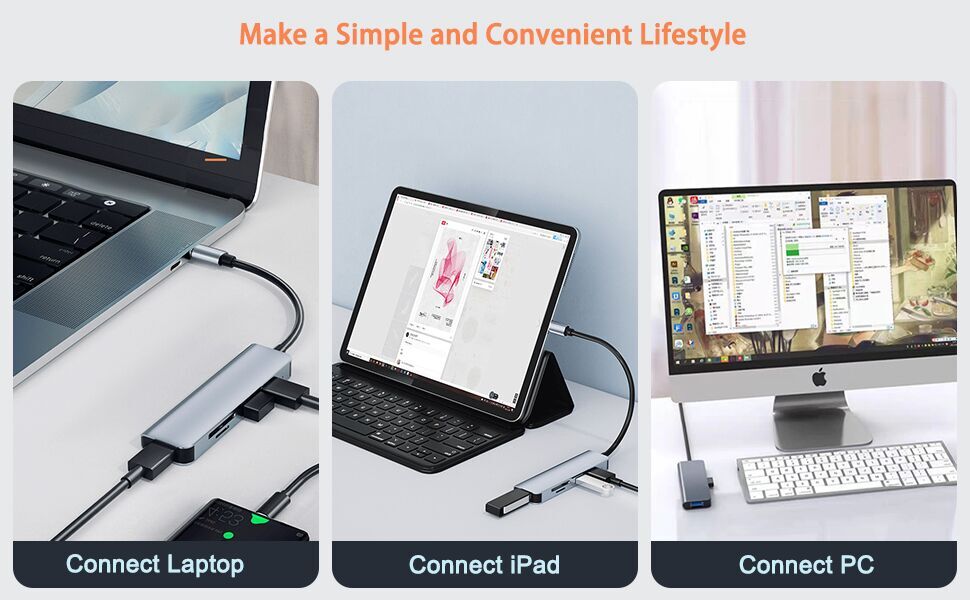 5-in-1 USB Hub