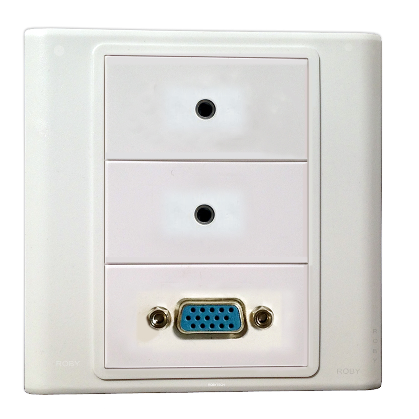 Earphone Wall Plate   For Cable Management Cabling System