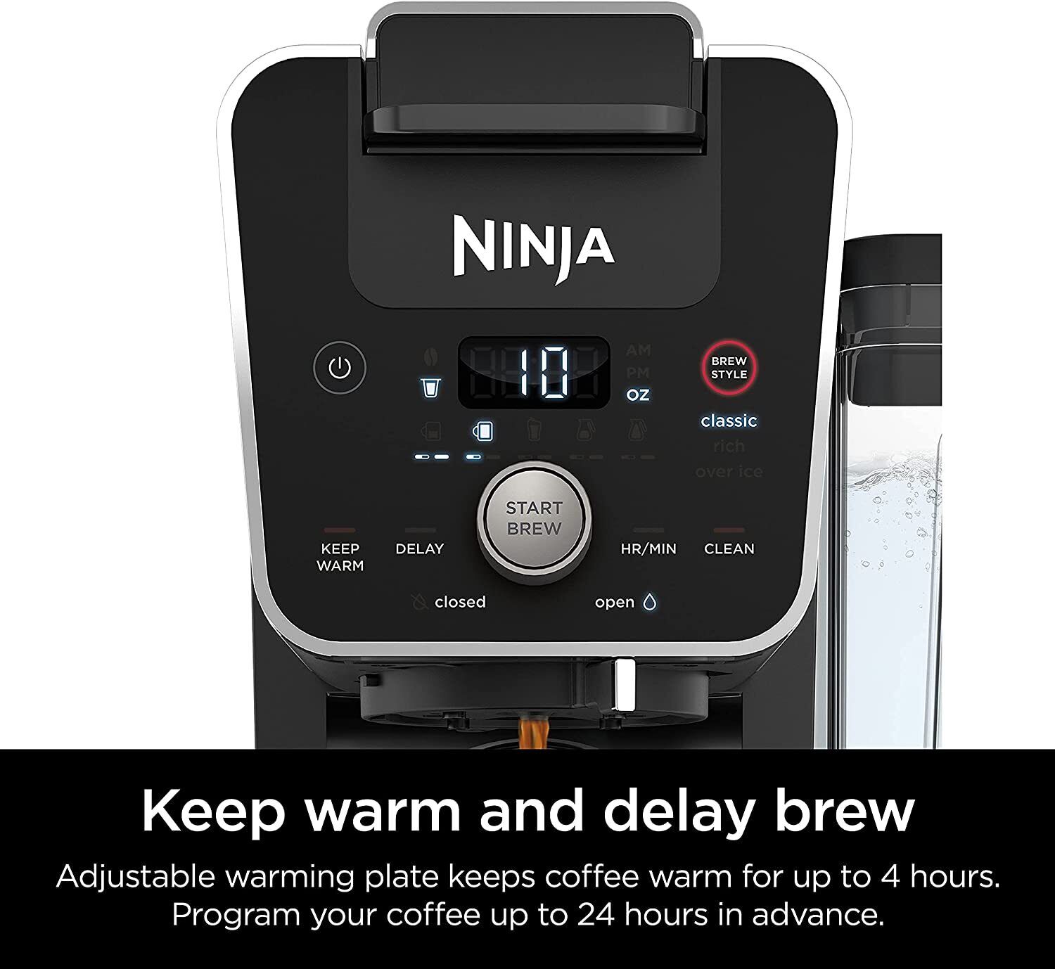 Ninja DualBrew 12-Cup Drip, Single-Serve Coffee Maker (Factory