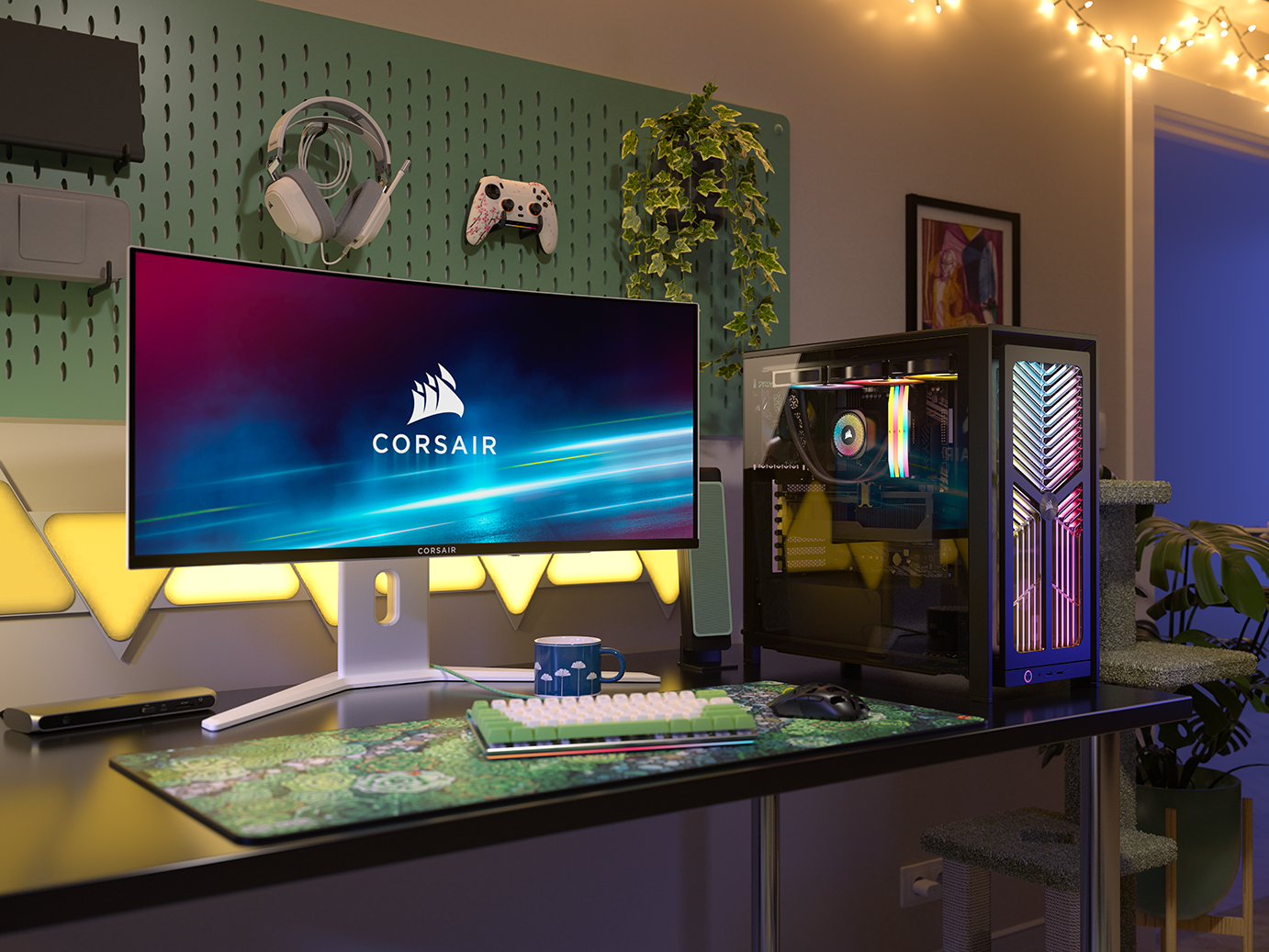 CORSAIR 4000X RS Mid-Tower PC Case - Black