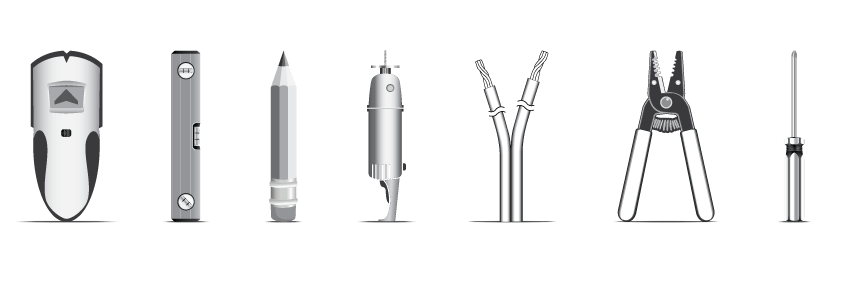 In-Wall Speaker 6.5in 3-way Carbon Fiber Column with Ribbon Tweeter (each)