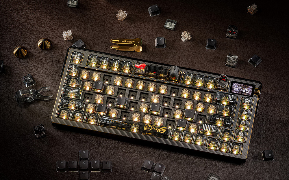 ASUS ROG 20th Edition Azoth Extreme Wireless Mechanical Gaming Keyboard