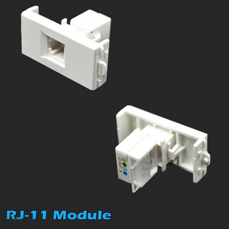 wall plate phone line module